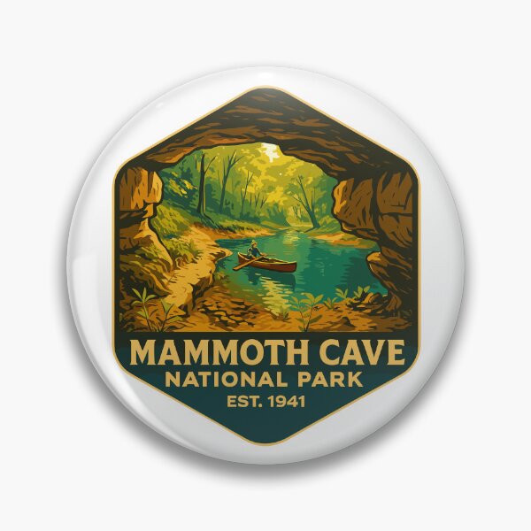 Item preview, Mammoth Cave National Park Kentucky Sticker designed and sold by Ismeal Von.