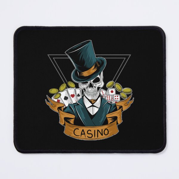 Item preview, Casino Gambler Skull designed and sold by Joncasmiart.