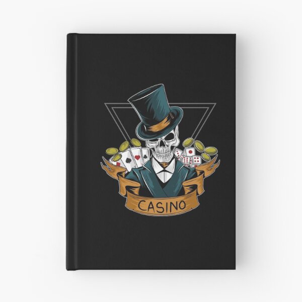 Item preview, Casino Gambler Skull designed and sold by Joncasmiart.