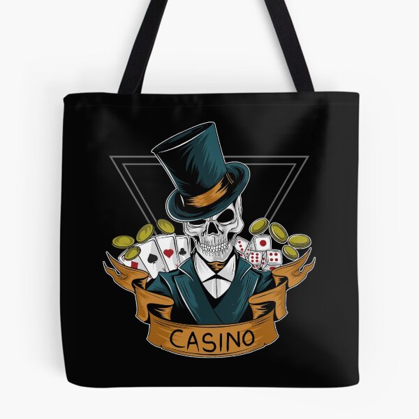 Item preview, Casino Gambler Skull designed and sold by Joncasmiart.