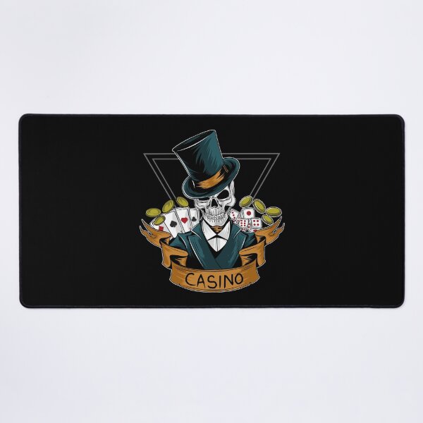 Item preview, Casino Gambler Skull designed and sold by Joncasmiart.