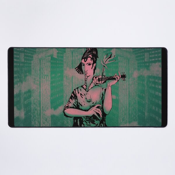 Item preview, Surreal Violinist in Urban Cityscape designed and sold by TamasKettos.