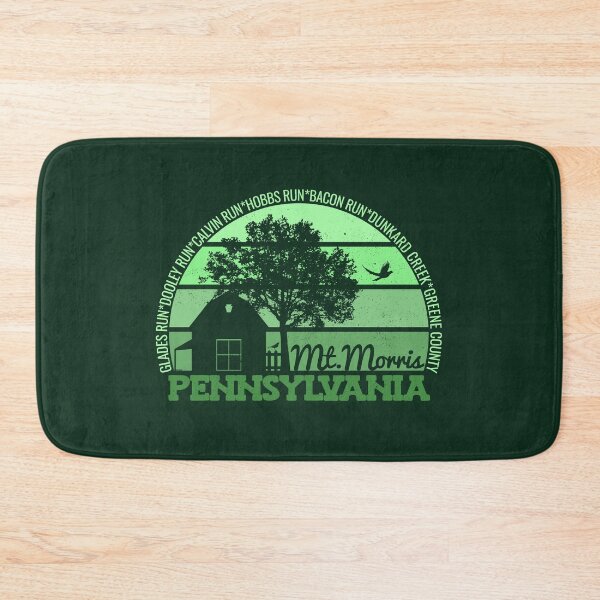 Item preview, Mt. Morris Pennsylvania Sunset Retro Vintage Local Pride Logo designed and sold by CRHPOD20.