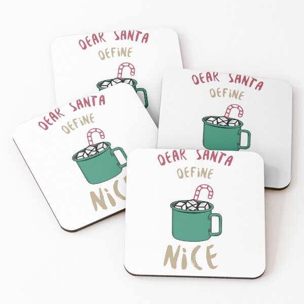 Item preview, Dear Santa Define Nice designed and sold by LightLifeELE.