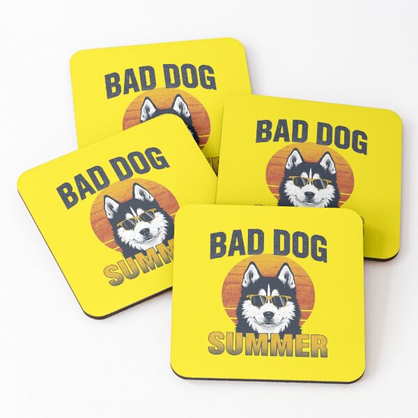 Item preview, Bad Dog Summer - Husky designed and sold by kiwioffcuts.