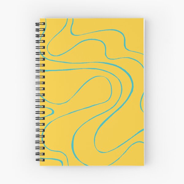 Item preview, Ebb and Flow 2 in Turquoise and Yellow designed and sold by LAEC-Shop.