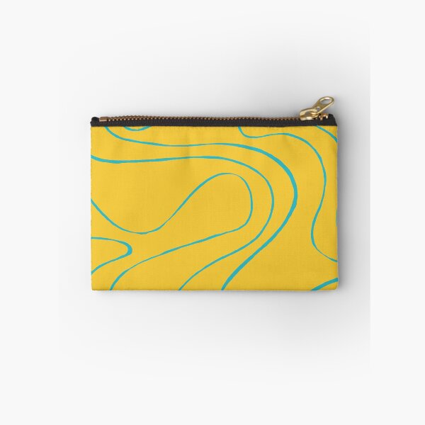 Item preview, Ebb and Flow 2 in Turquoise and Yellow designed and sold by LAEC-Shop.