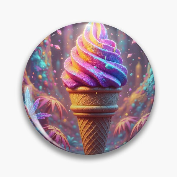 Item preview, Neon Ice Cream Dreamscape designed and sold by Mama's Storeroom.