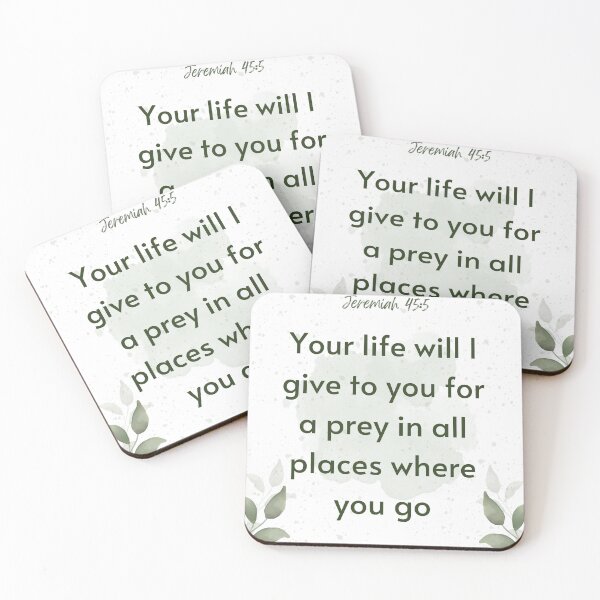 Item preview, Jeremiah 45:5 designed and sold by Undonemadenew.