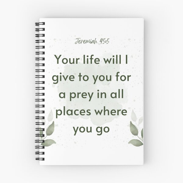 Item preview, Jeremiah 45:5 designed and sold by Undonemadenew.