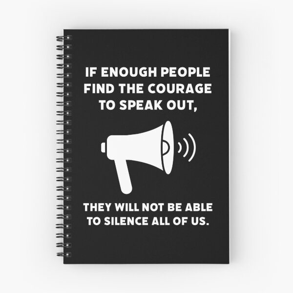 Item preview, They will not be able to silence us.  designed and sold by Rachel the Artist .