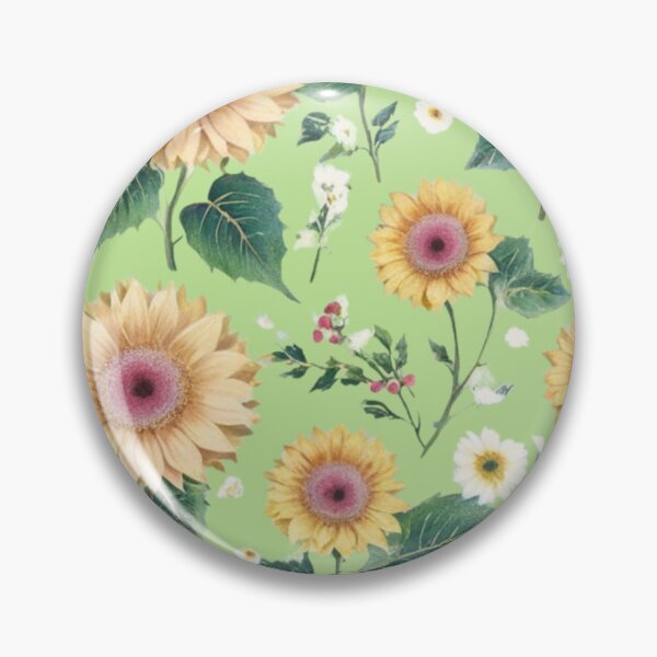 Item preview, Vintage style  sunflowers designed and sold by Nice-patterns.