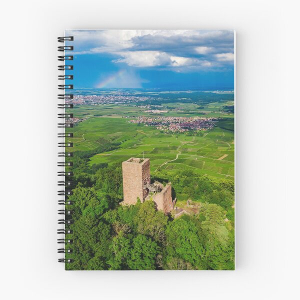 Item preview, Beautiful rainbow with rainy clouds, colorful summer view, Alsace, France designed and sold by Alexander Sorokopud.