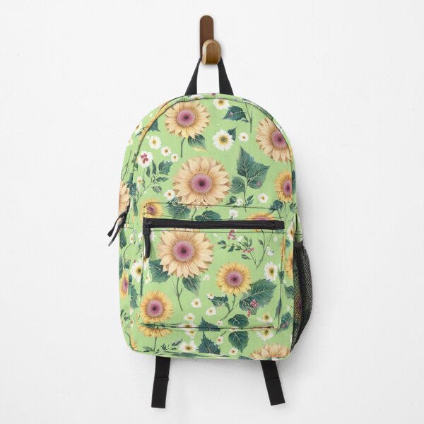 Item preview, Vintage style sunflowers designed and sold by Nice-patterns.
