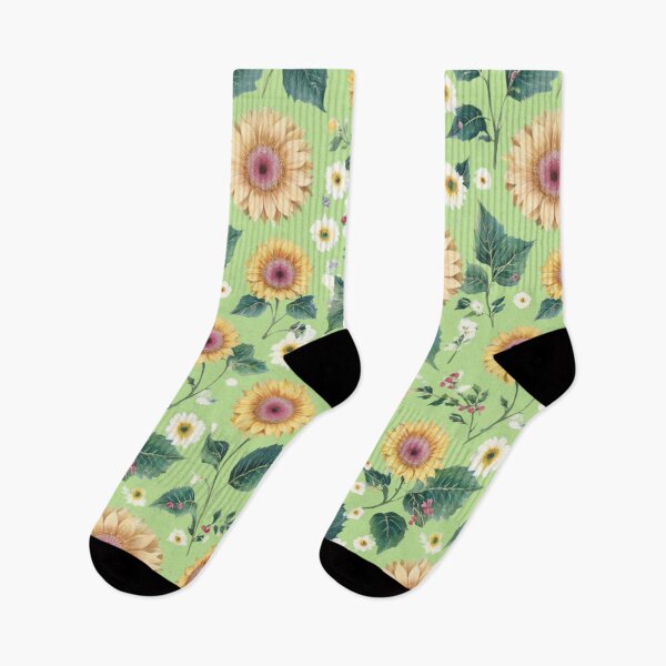 Item preview, Vintage style  sunflowers designed and sold by Nice-patterns.