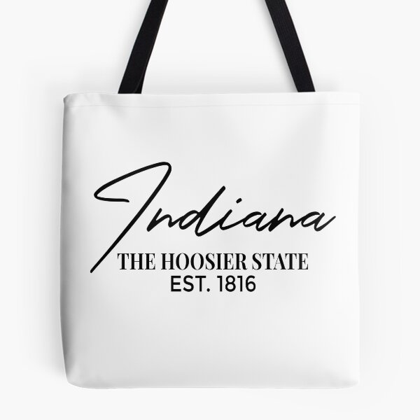 Item preview, Indiana College Sports Shirt for Students and Travelers, Indiana Football Game Day Sweatshirt for Sports Fans, Indiana University-Inspired Tote Bag for College Girls, Indiana Souvenir Sticker designed and sold by Noe Mill.