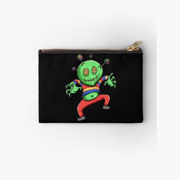 Item preview, Green Voodoo cartoon doll on Halloween designed and sold by Joncasmiart.