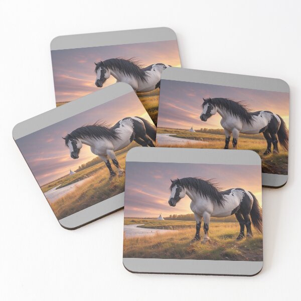 Item preview, Wild Indian Pony: Autumn Spirit Glow designed and sold by David R Sawin The Architects Of Eden.