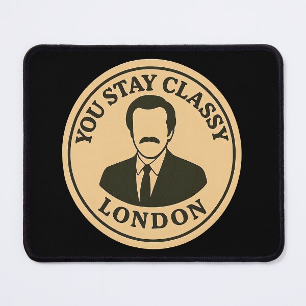Item preview, Anchorman Inspired Retro Canada Print: London designed and sold by PinUpPizzazz.