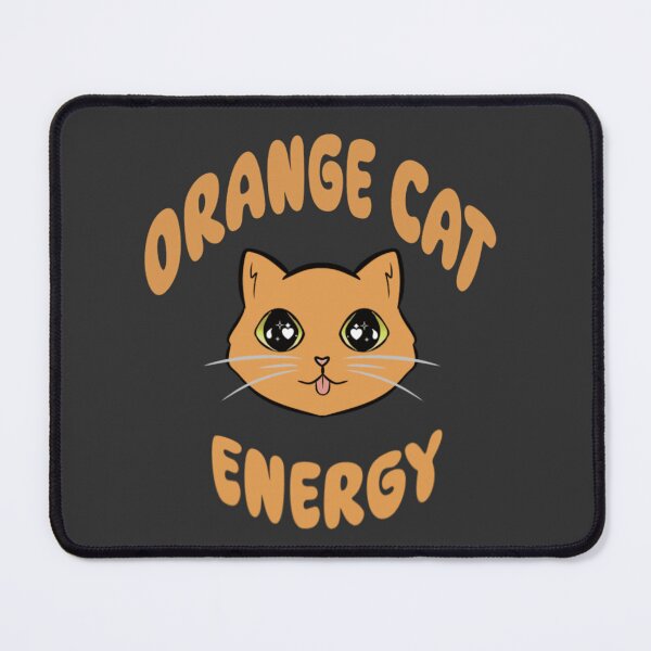 Item preview, Orange Cat Energy designed and sold by thefloralpeach-art.