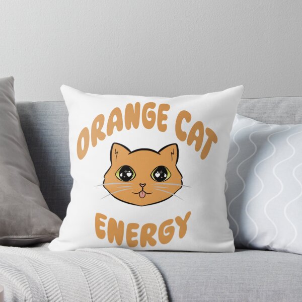 Item preview, Orange Cat Energy designed and sold by thefloralpeach-art.