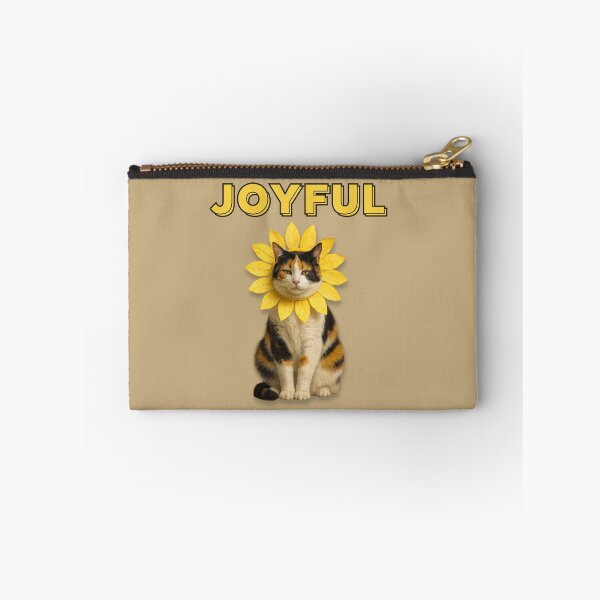 Item preview,  JOYFUL – The Deadpan Calico Cat designed and sold by catastrocat.