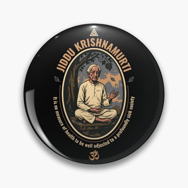 Artikelvorschau, Jiddu Krishnamurti Meditatives Porträt entworfen und verkauft von Boogosh.