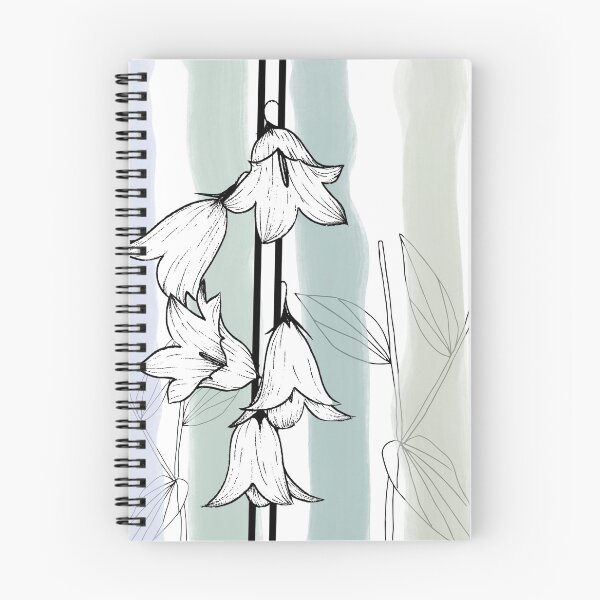 Item preview, Harbell Floral Heritage Hive Studio Design — Blue Sage Seaglass designed and sold by Heritage Hive Studio.