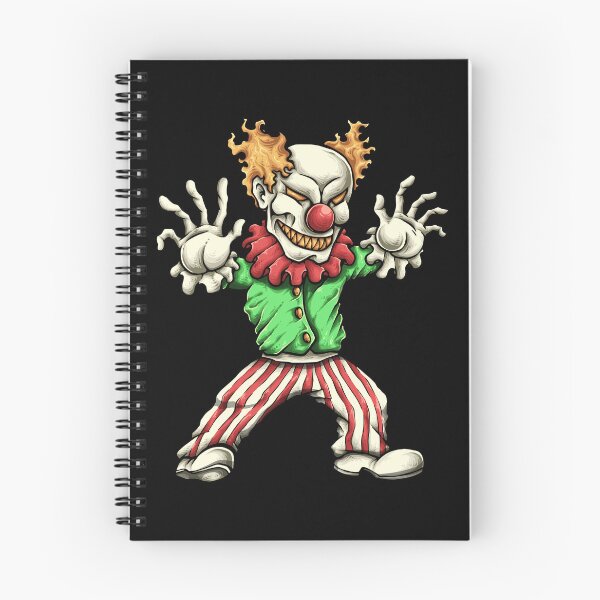 Item preview, Evil cartoon clown on Halloween designed and sold by Joncasmiart.