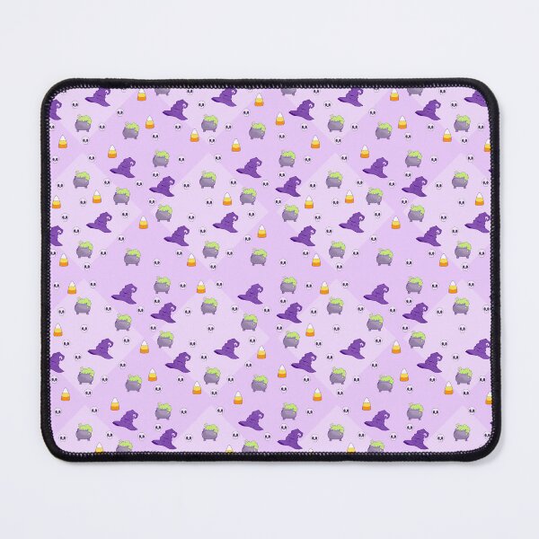 Item preview, Purple Witchy Halloween Pattern with Skulls designed and sold by ArtsieArtist.