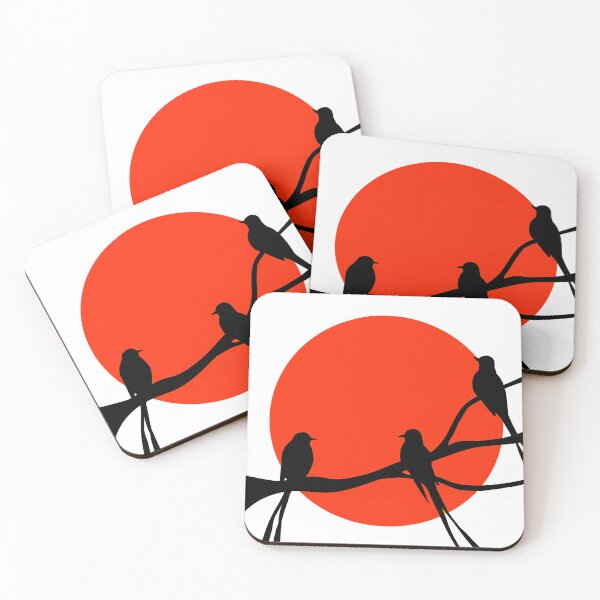 Item preview, Scissortail Red Sunset designed and sold by Coin Road Studio.
