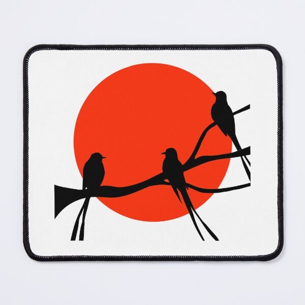 Item preview, Scissortail Red Sunset designed and sold by Coin Road Studio.