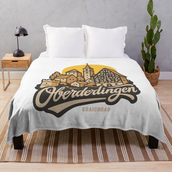 Item preview, Oberderdingen Kraichgau Village Skyline designed and sold by Boogosh.
