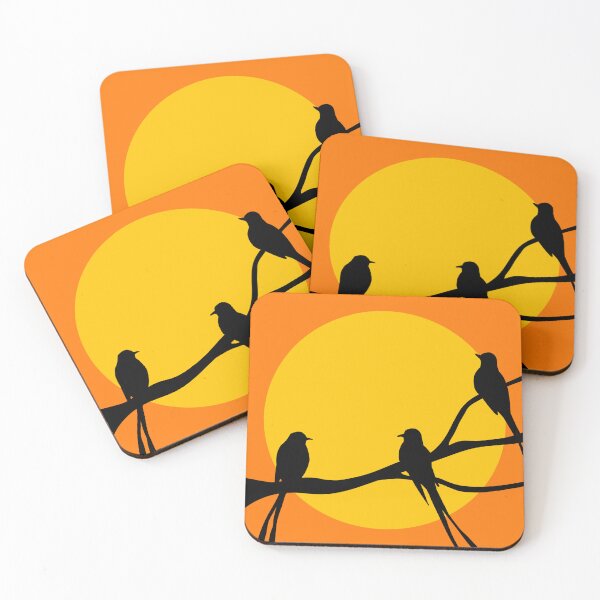 Item preview, Scissortail Sunset designed and sold by Coin Road Studio.