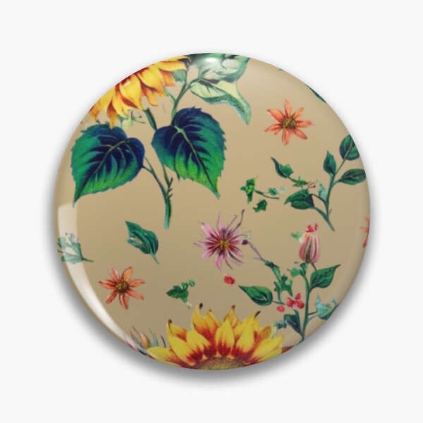 Item preview, Vintage style  sunflowers designed and sold by Nice-patterns.