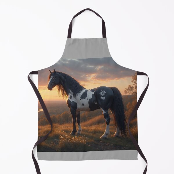 Item preview, Proud Indian Pony: Autumn Sunset Art designed and sold by David R Sawin The Architects Of Eden.
