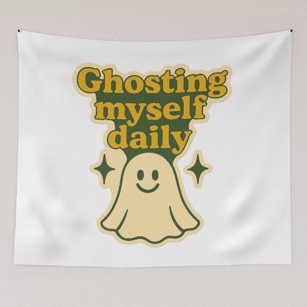 Item preview, Ghosting Myself Daily designed and sold by myselftherapy.