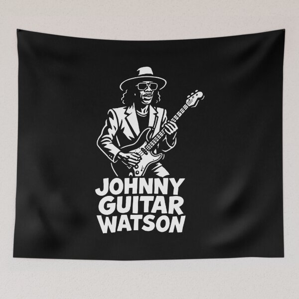 Item preview, Johnny Guitar Watson Fan Art designed and sold by Boogosh.
