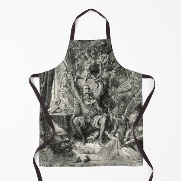Item preview, Engraving by Gustave Doré for Miguel de Cervantes's 'Don Quixote of La Mancha' designed and sold by Filologica.