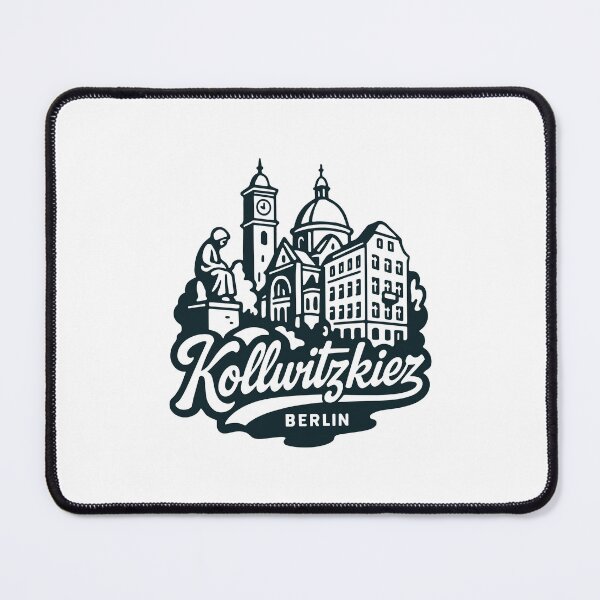 Item preview, Kollwitzkiez Berlin Hand Lettering Skyline designed and sold by Boogosh.