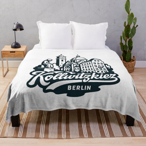 Item preview, Kollwitzkiez Berlin Hand Lettering Skyline designed and sold by Boogosh.