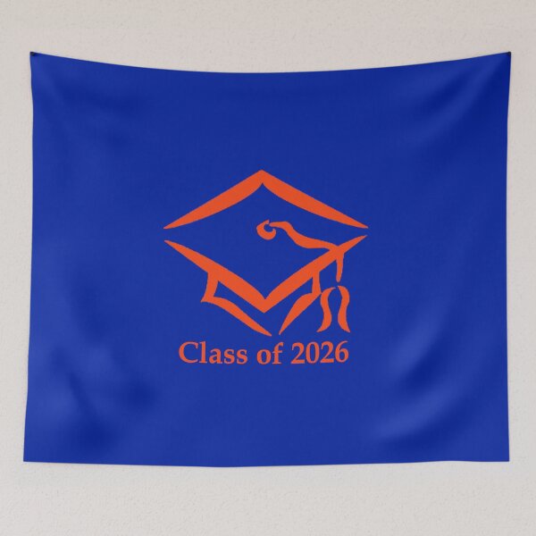 Item preview, Class of 2026 Royal Blue and Orange designed and sold by ZaryaParx.