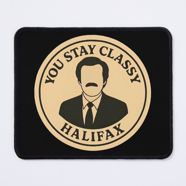 Item preview, Anchorman Inspired Retro Canada Print: Halifax designed and sold by PinUpPizzazz.