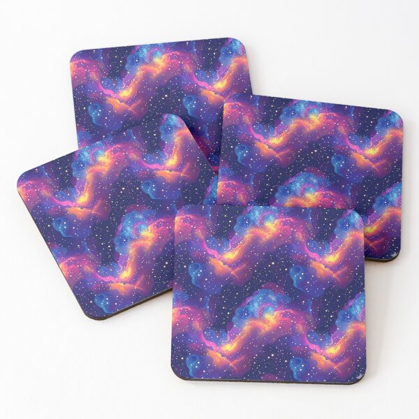 Item preview, Vibrant Cosmic Nebula Galaxy Pattern designed and sold by MySignatureItems.