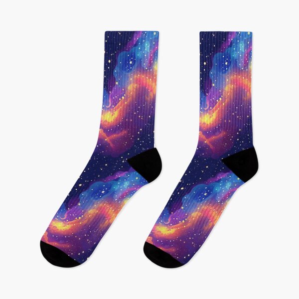 Item preview, Vibrant Cosmic Nebula Galaxy Pattern designed and sold by MySignatureItems.