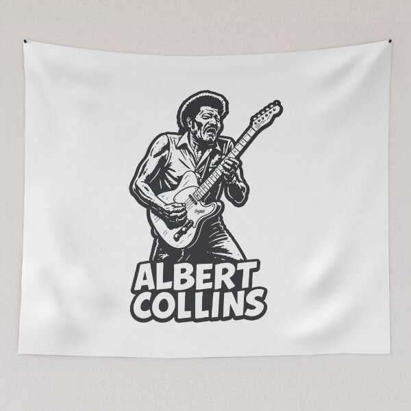 Item preview, Albert Collins Texas Blues Guitar designed and sold by Boogosh.