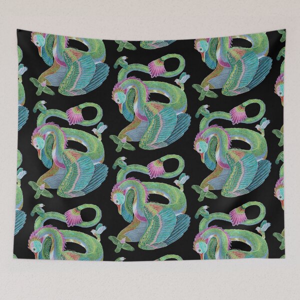 Item preview, Fruit dove dragon in colored pencil designed and sold by WolfRaven Creations.