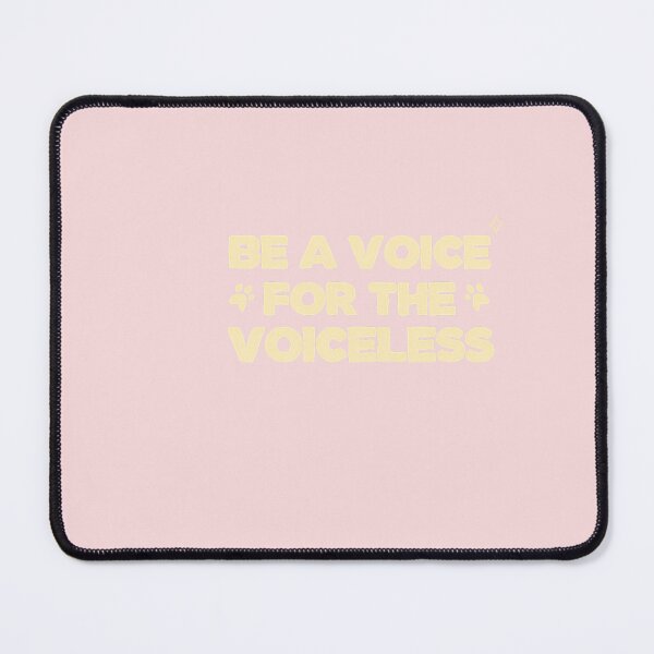 Item preview, Be-A-Voice-For-The-Voiceless-Dog-Lover-T-Shirt designed and sold by MudawarBoudd1.