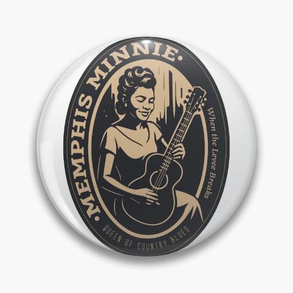 Item preview, Memphis Minnie Blues Guitar Icon designed and sold by Boogosh.
