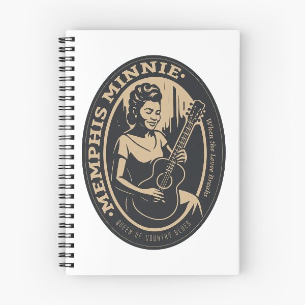 Item preview, Memphis Minnie Blues Guitar Icon designed and sold by Boogosh.